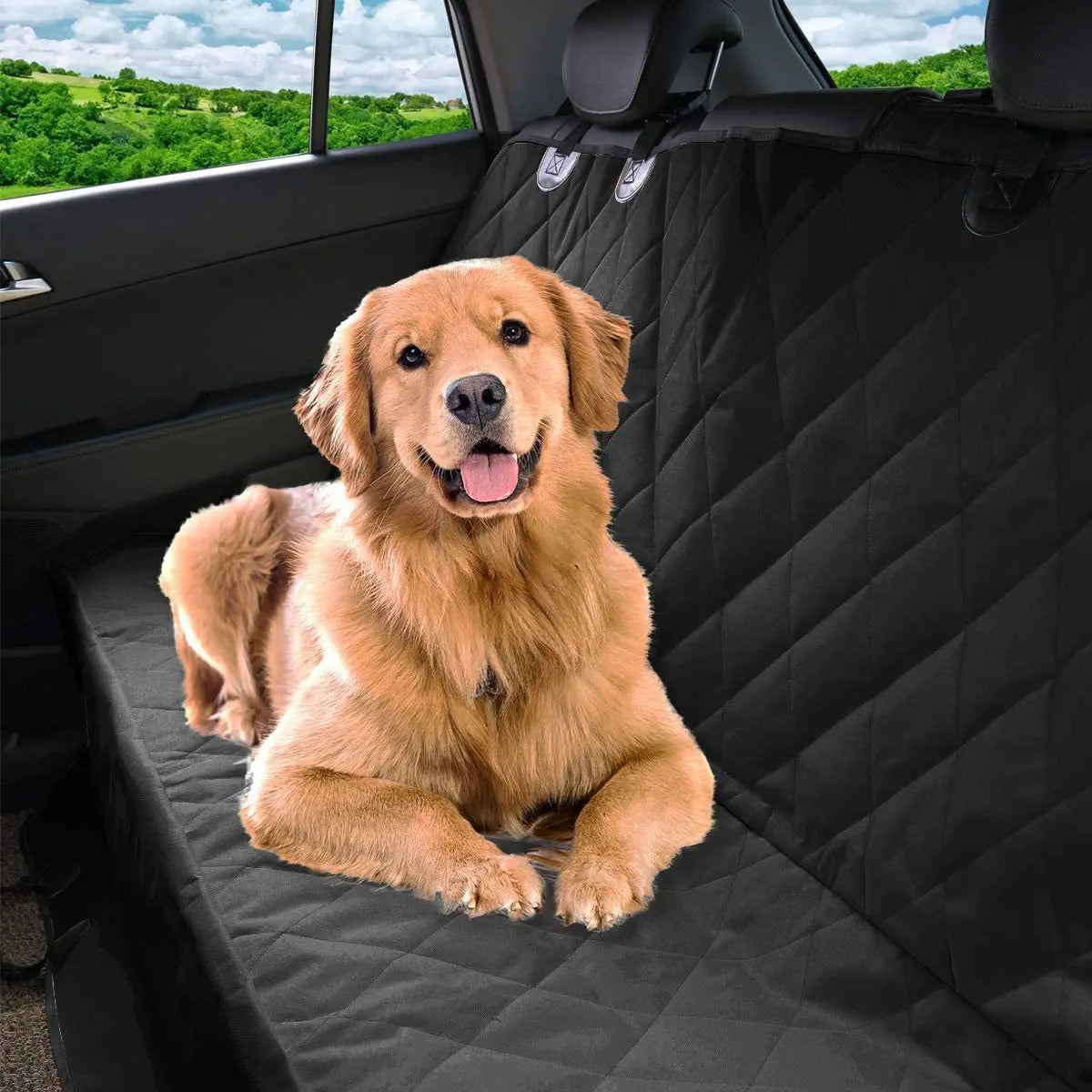Ultimate Dog Car Seat Pad - Protect Your Vehicle with Our Universal Pet Rear Seat Cover for Cars, Trucks, and SUVs